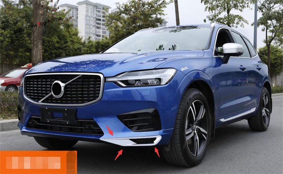 Volvo XC60 SPA Chrom Nebelscheinwerfer Licht Leuchte Abdeckung Vorne