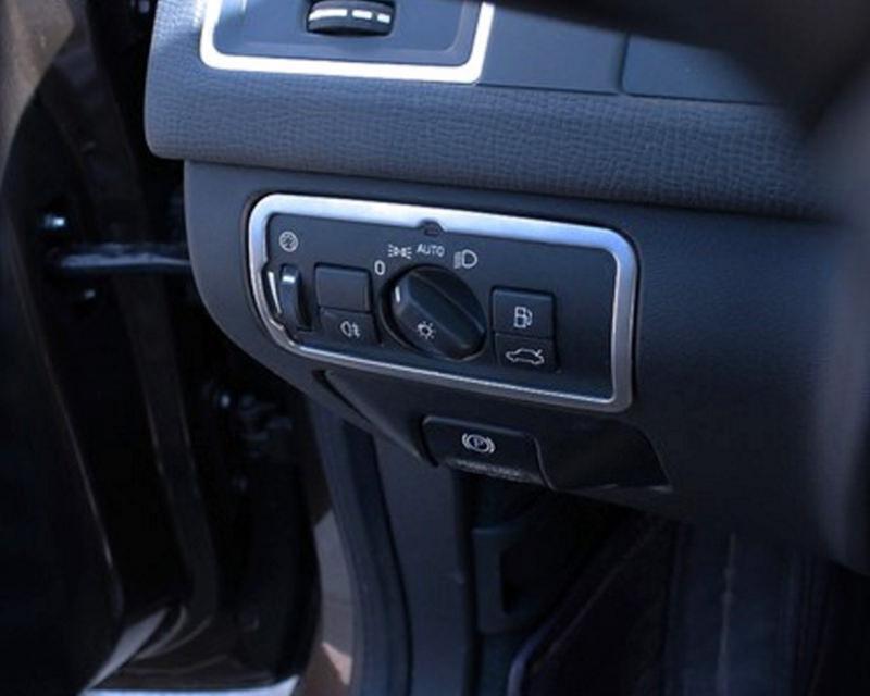 Volvo XC60 P3 Chrom Licht Schalter Leuchte Scheinwerfer Abdeckung