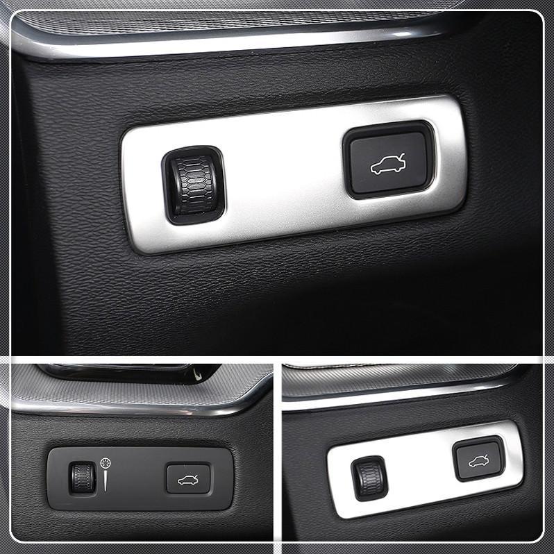 Volvo XC90 SPA Chrom Licht Einsteller Schalter Abdeckung Rahmen