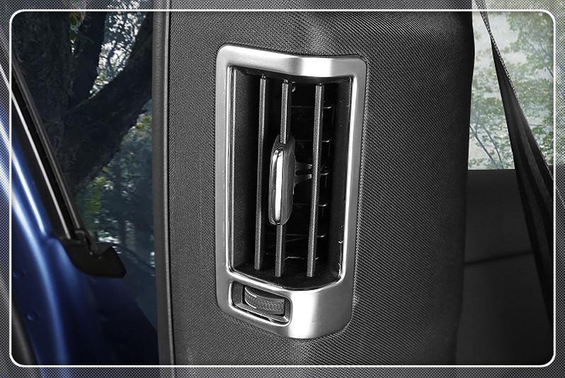 Volvo XC60 SPA Chrom Luftdüsen Lüftungs Gitter Abdeckung
