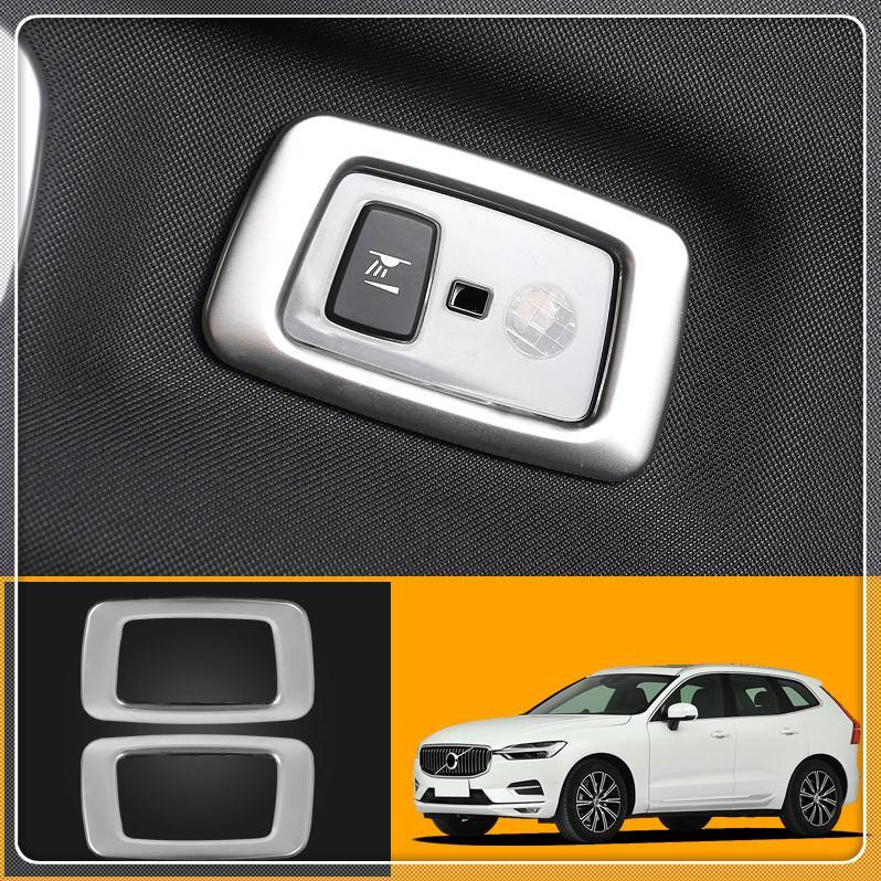 Volvo XC90 SPA Chrom Innenraumleuchte Dach Leselicht Abdeckung Hinten