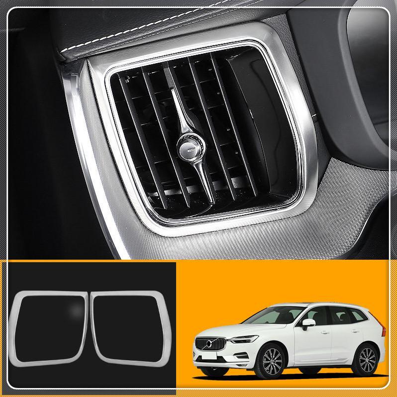 Volvo XC60 SPA Chrom Luftdüsen Lüftungs Gitter Luft Ausströmer Seiten