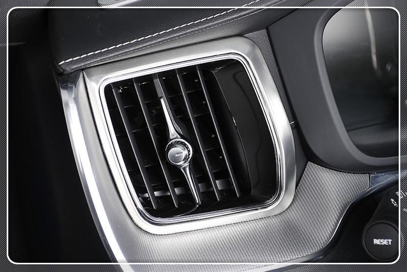 Volvo XC60 SPA Chrom Luftdüsen Lüftungs Gitter Luft Ausströmer Seiten