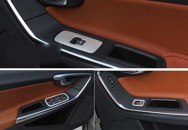 Volvo XC60 P3 Chrom Abdeckung Fenster Heber Schalter Taster Knopf
