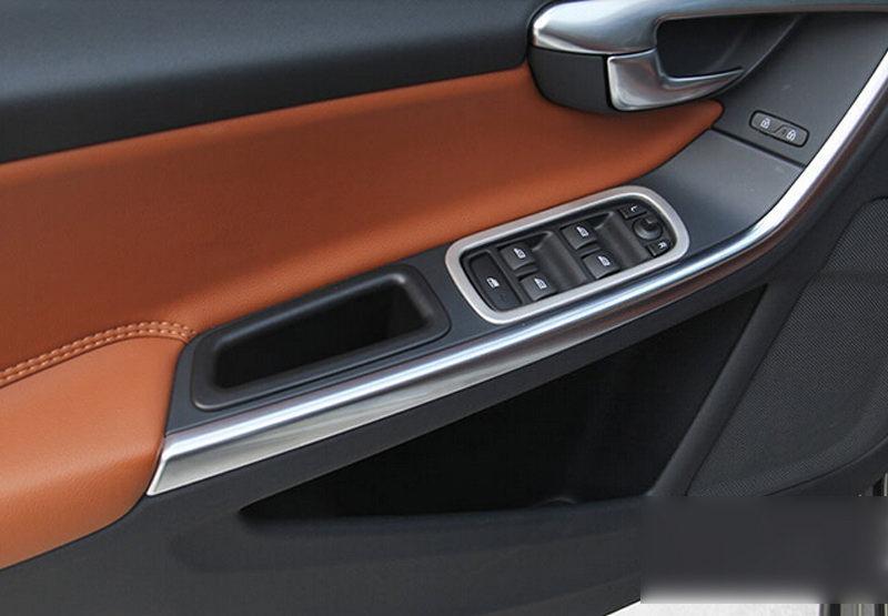 Volvo XC60 P3 Chrom Abdeckung Fenster Heber Schalter Taster Knopf