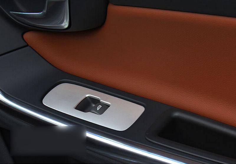 Volvo XC60 P3 Chrom Abdeckung Fenster Heber Schalter Taster Knopf