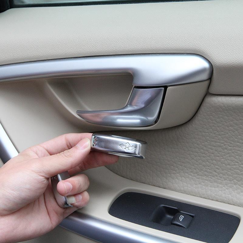 Volvo XC60 P3 Chrom Autositz Einstellung Schalter Knopf Abdeckung