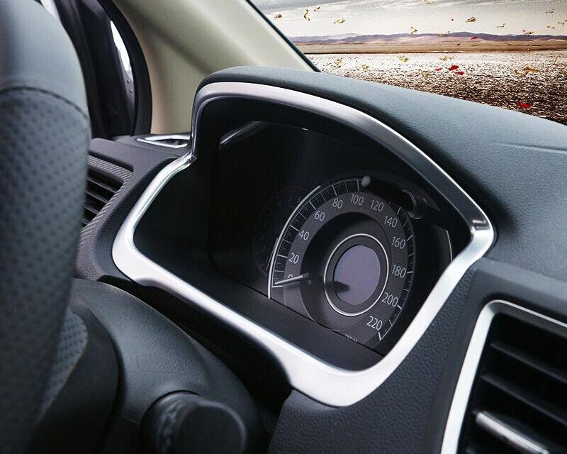 Honda CRV Chrom Mittelkonsole Armaturenbrett Geschwindigkeitsmesser Abdeckung