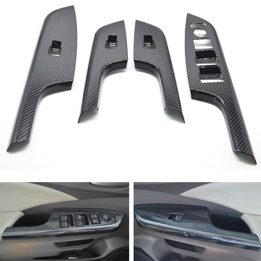 Honda CRV Carbon Abdeckung Fenster Heber Schalter Taster Rahmen