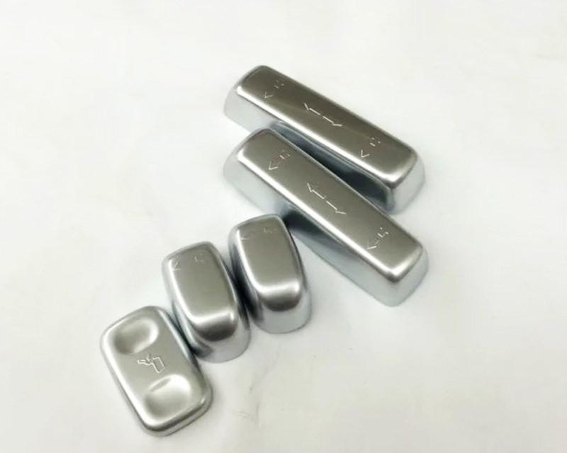 Honda CRV Chrom Autositz Einstellung Schalter Knopf Abdeckung