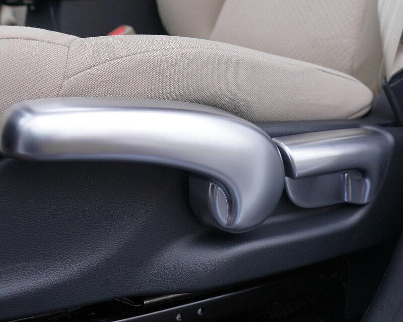 Honda CRV Chrom Autositz Einstellung Schalter Knopf Abdeckung