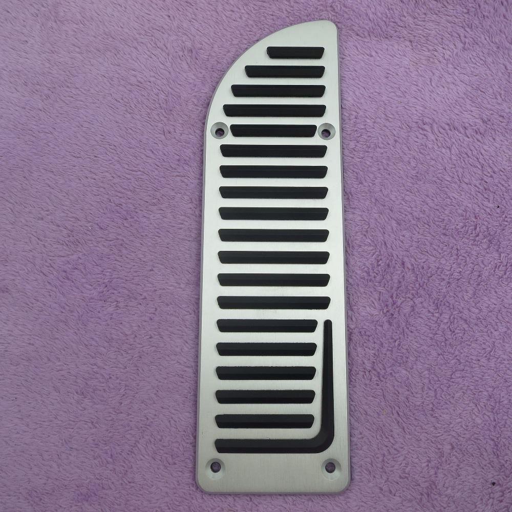 Volvo S80 P3 Edelstahl Pedal Auflagen Kappen Gaspedal Kupplung Bremse Fußstütze