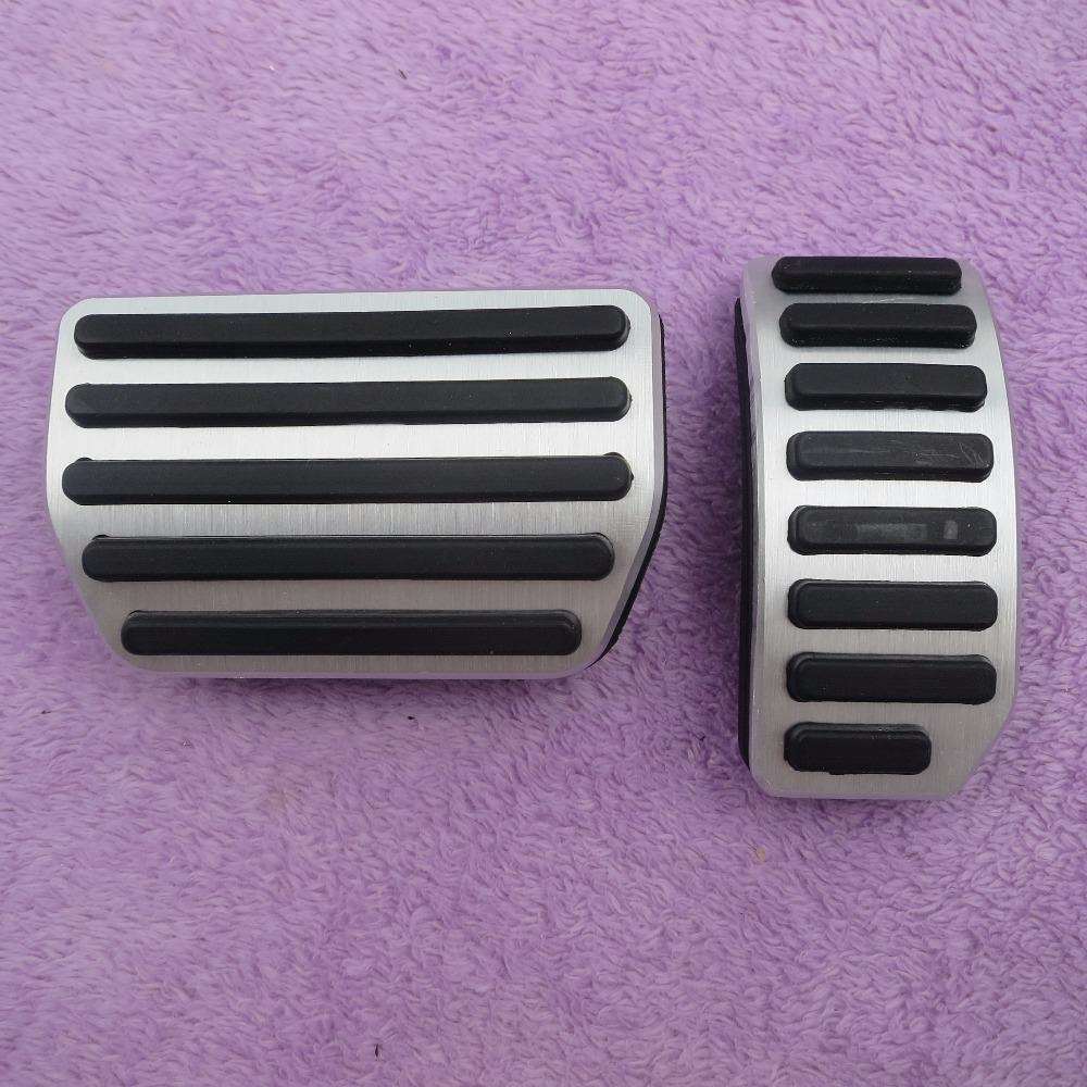Volvo XC60 P3 Edelstahl Pedal Auflagen Kappen Gaspedal Kupplung Bremse Fußstütze