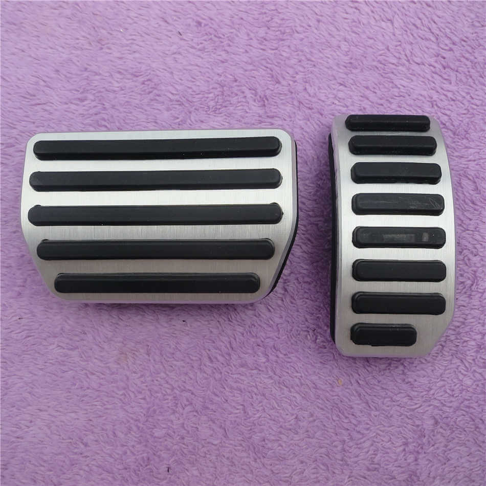 Volvo XC60 P3 Edelstahl Pedal Auflagen Kappen Gaspedal Kupplung Bremse Fußstütze