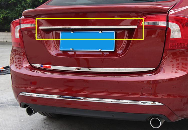 Volvo S60 P3 Chrom Kofferraum Gepäckraum Laderaum Hinten