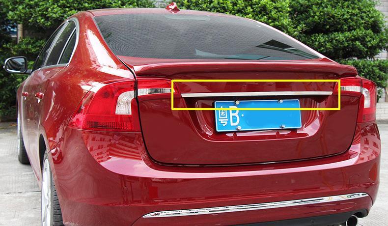 Volvo S60 P3 Chrom Kofferraum Gepäckraum Laderaum Hinten