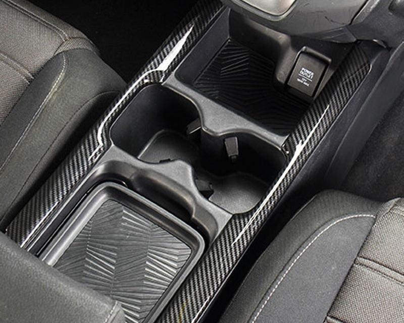 Honda CRV Carbon Ablagekasten Getränke Becher Wasser Halter Abdeckung