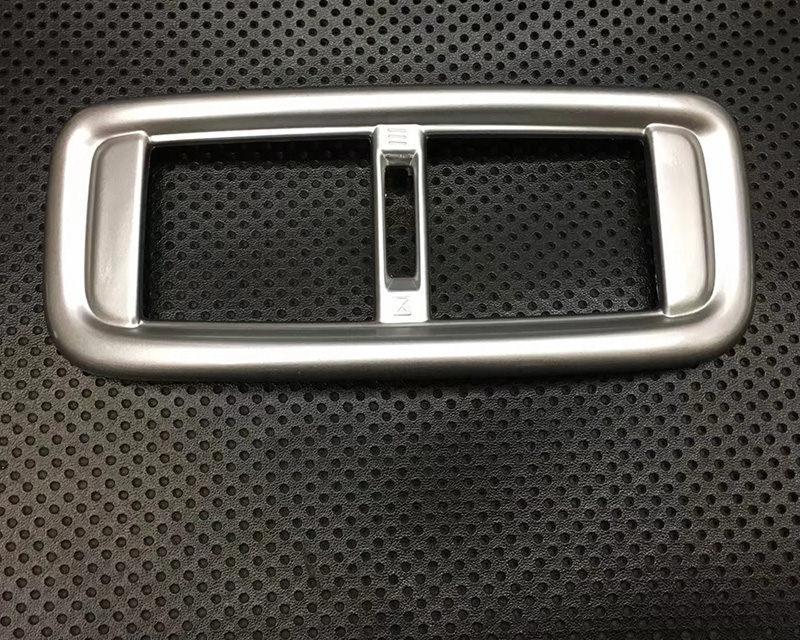 Honda CRV Chrom Carbon Mittelkonsole Armlehne Luftdüsen Lüftung Abdeckung Rahmen