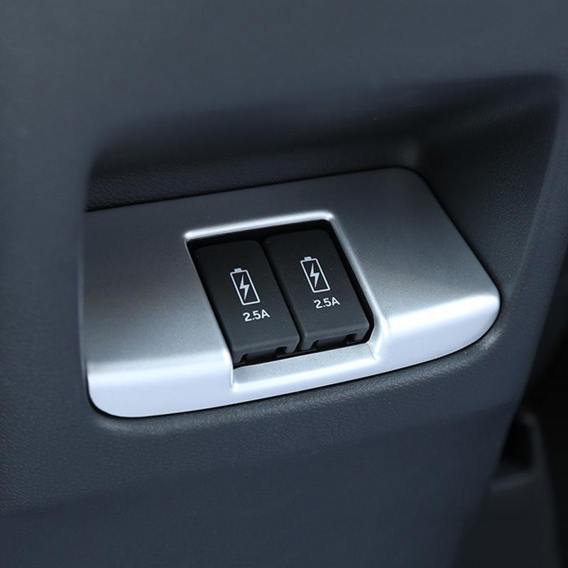 Honda CRV Chrom Carbon Mittelkonsole Armlehne Luftdüsen Lüftung Abdeckung Rahmen