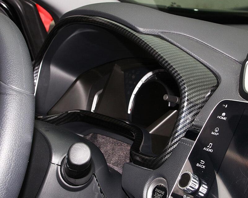 Honda CRV Carbon Armaturenbrett Instrumententafel Tachometer Rahmen