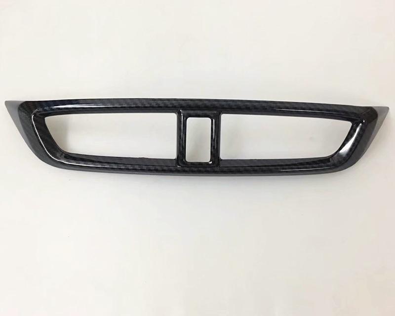 Honda CRV Chrom Carbon Innenraum Luftdüsen Lüftungsgitter Lüftungsschacht Rahmen Abdeckung