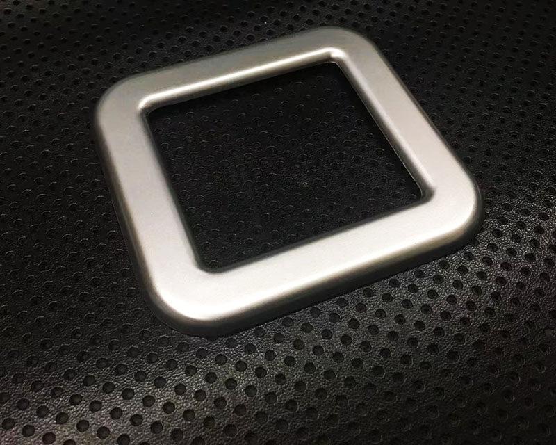 Honda CRV Chrom Carbon Mittelsitz Rücksitz Hinten Getränke Halter Abdeckung