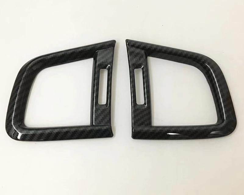Honda CRV Chrom Carbon Armaturenbrett Luftdüsen Lüftung Abdeckung Rahmen
