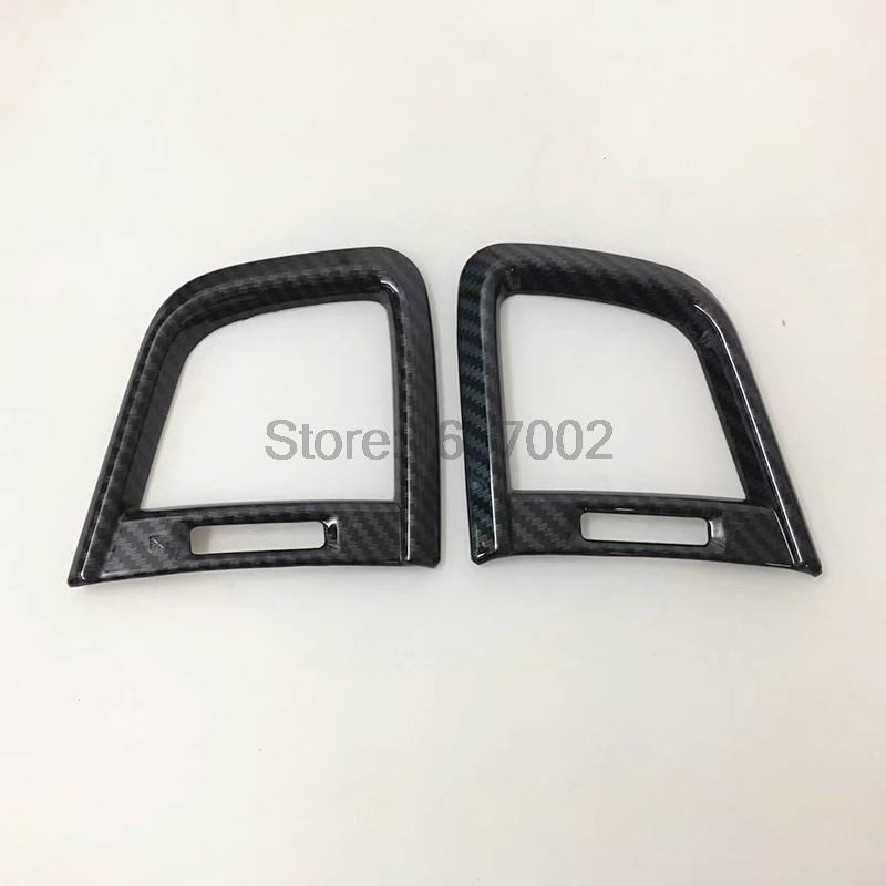 Honda CRV Chrom Carbon Armaturenbrett Luftdüsen Lüftung Abdeckung Rahmen