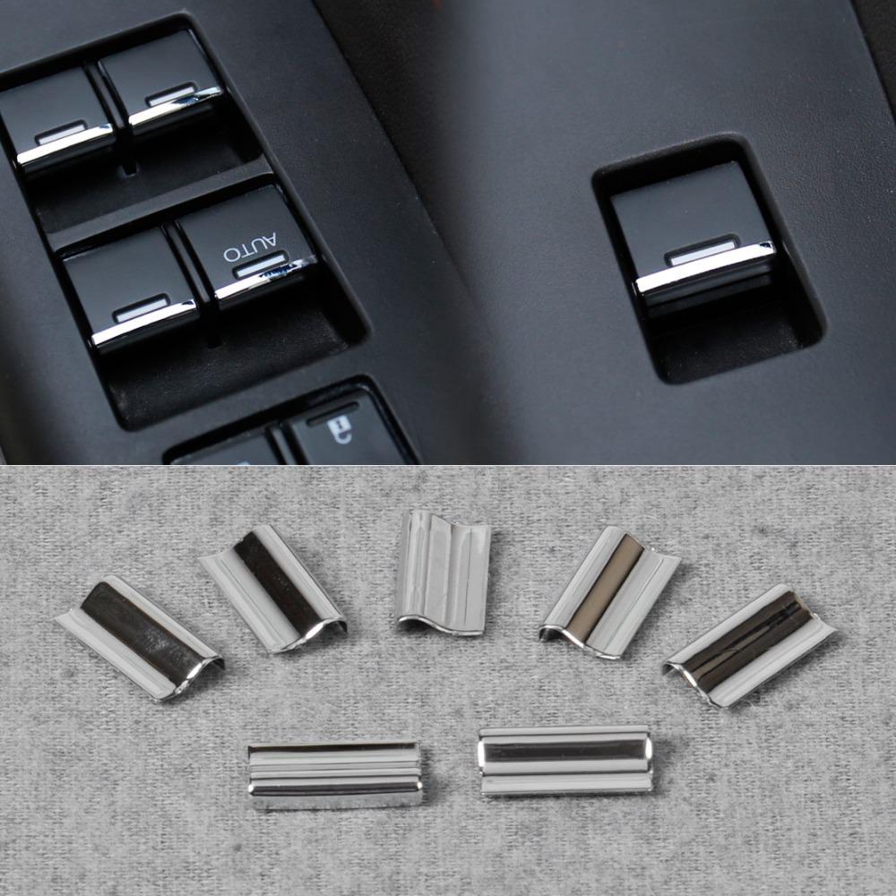 Honda Accord Chrom Fenster Heber Schalter Knopf Abdeckung