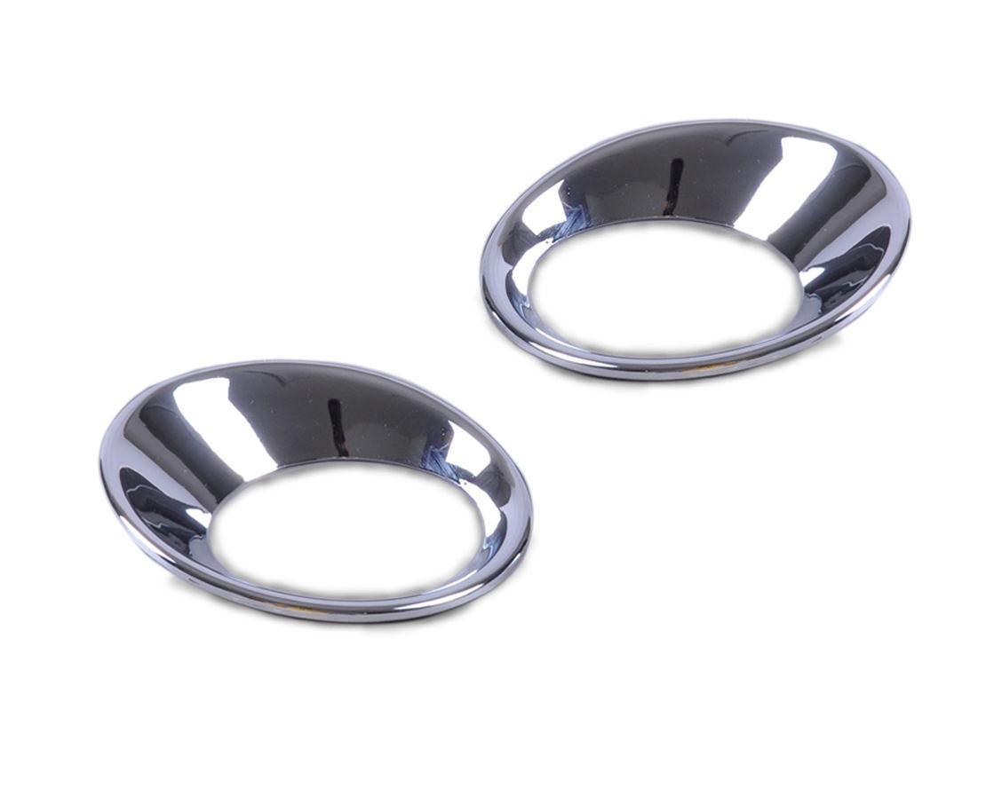 Nissan Qashqai J10 Chrom Nebelscheinwerfer Abdeckung Rahmen Licht Hinten