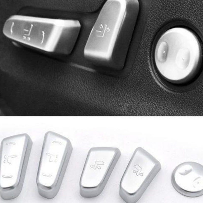 Kia Sportage 4 QL Chrom Autositz Einstellung Schalter Knopf Abdeckung