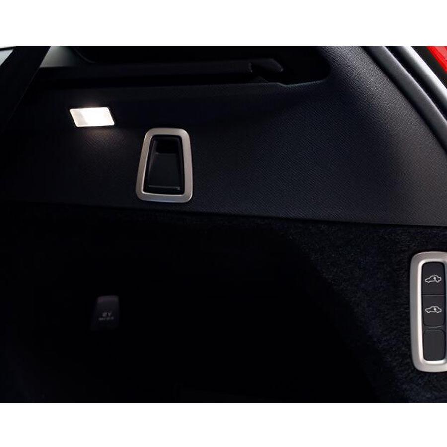 Volvo XC90 SPA Kofferraum Lagerraum Gepäckraum Haken Knopf Abdeckung