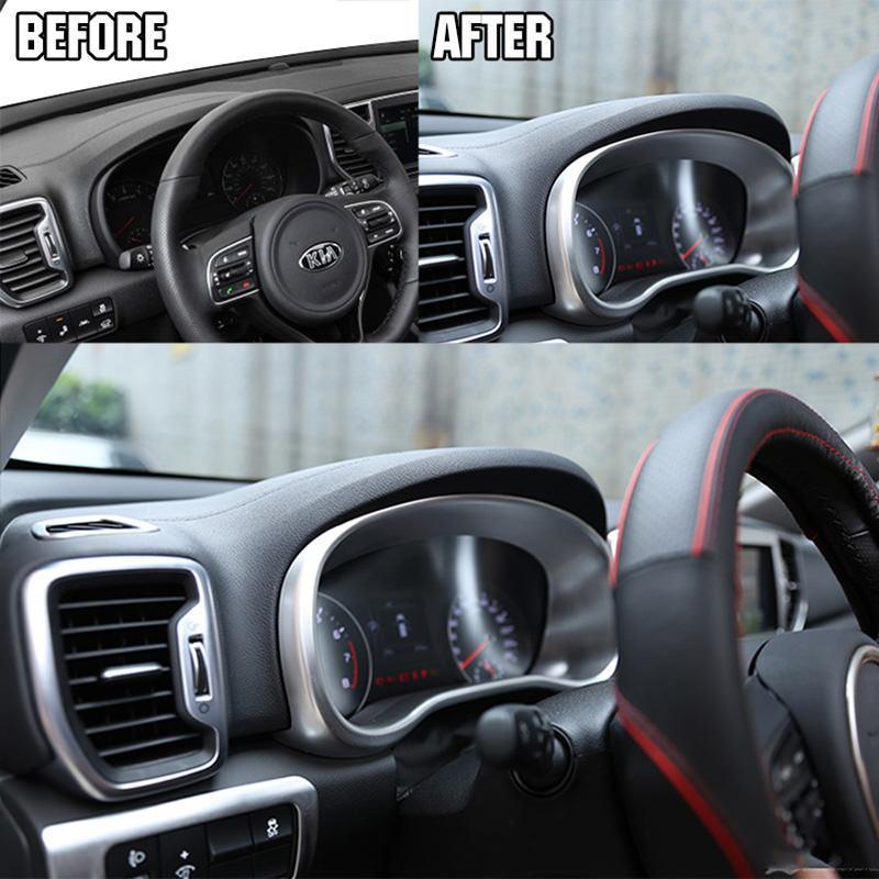 Kia Sportage 4 QL Chrom Mittelkonsole Armaturenbrett Geschwindigkeitsmesser Abdeckung