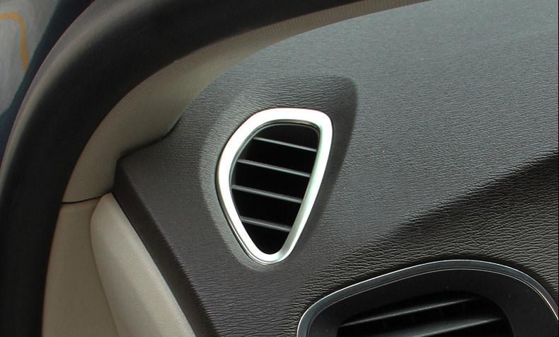 Volvo V40 P1 Chrom Seiten Luft Düsen Ausströmer Luftungs Gitter Schacht