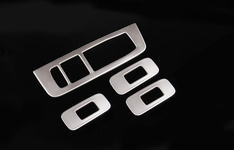 Volvo V40 P1 Chrom Abdeckung Fenster Heber Schalter Taster Rahmen