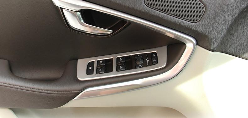 Volvo V40 P1 Chrom Abdeckung Fenster Heber Schalter Taster Rahmen