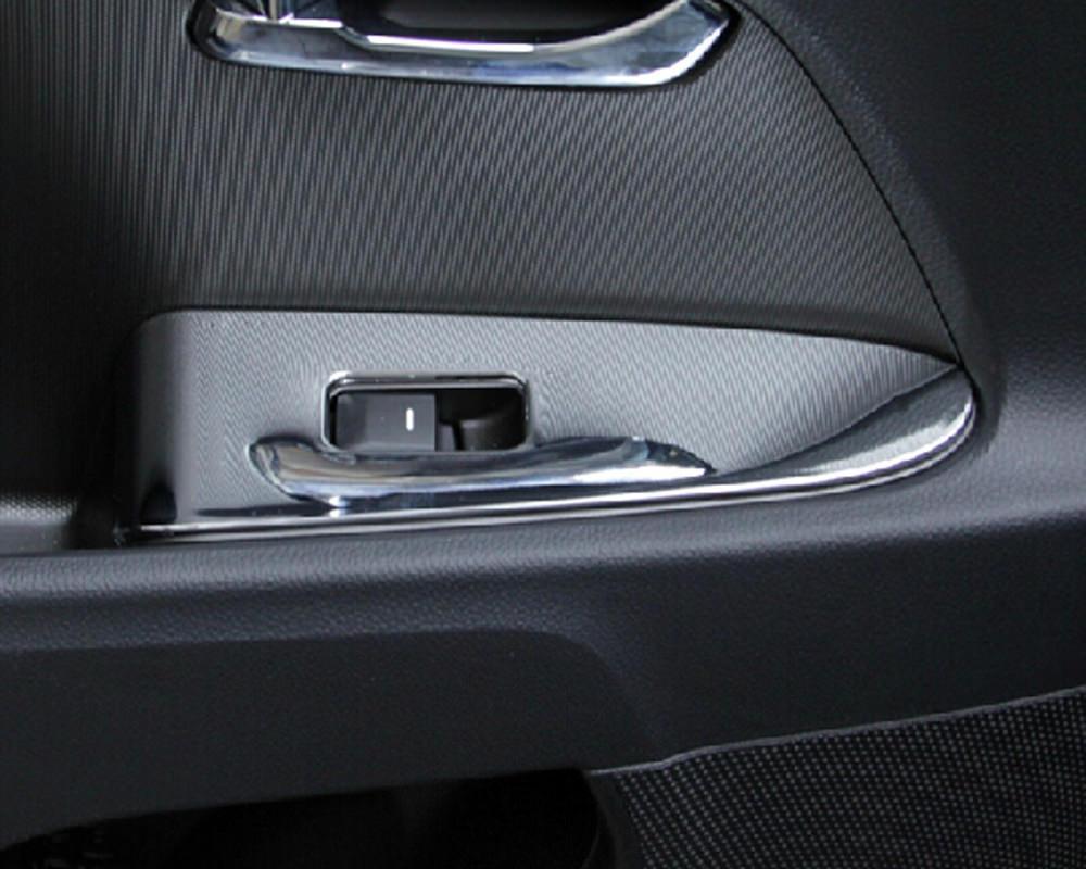 Kia Sportage 3 SL Chrom Abdeckung Fenster Heber Schalter Taster Rahmen