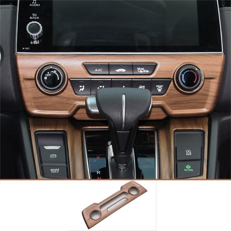 Honda CRV Holz Imitation Armaturenbrett Mittelkonsole Abdeckung Rahmen