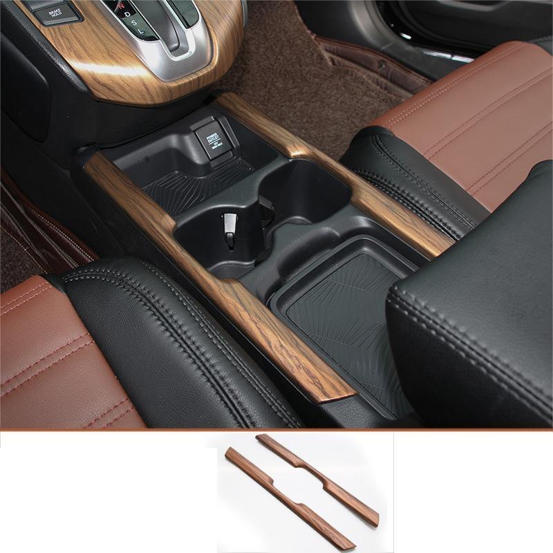 Honda CRV Holz Imitation Armaturenbrett Mittelkonsole Abdeckung Rahmen