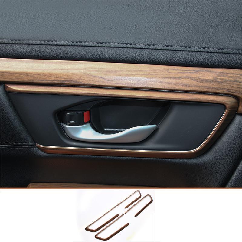 Honda CRV Holz Imitation Armaturenbrett Mittelkonsole Abdeckung Rahmen