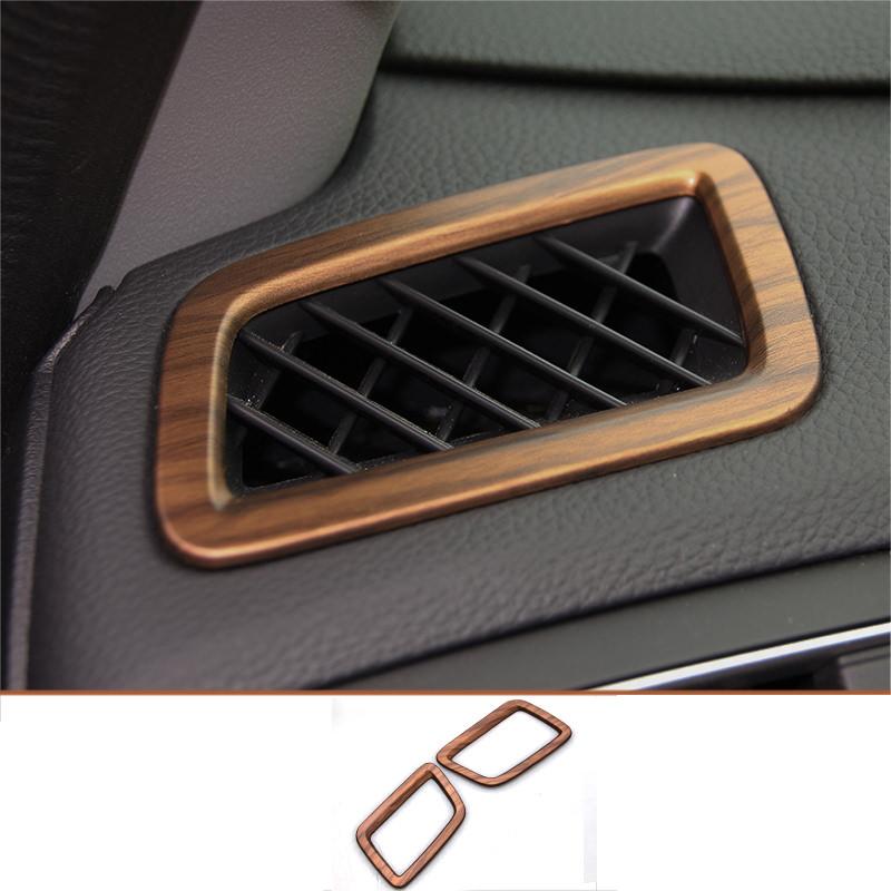 Honda CRV Holz Imitation Armaturenbrett Mittelkonsole Abdeckung Rahmen