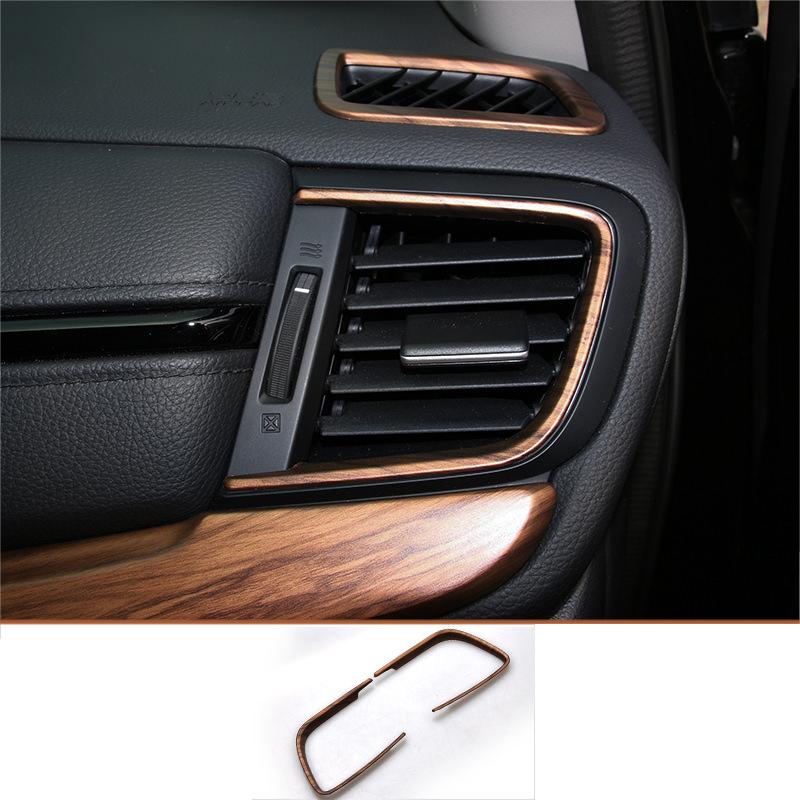 Honda CRV Holz Imitation Armaturenbrett Mittelkonsole Abdeckung Rahmen