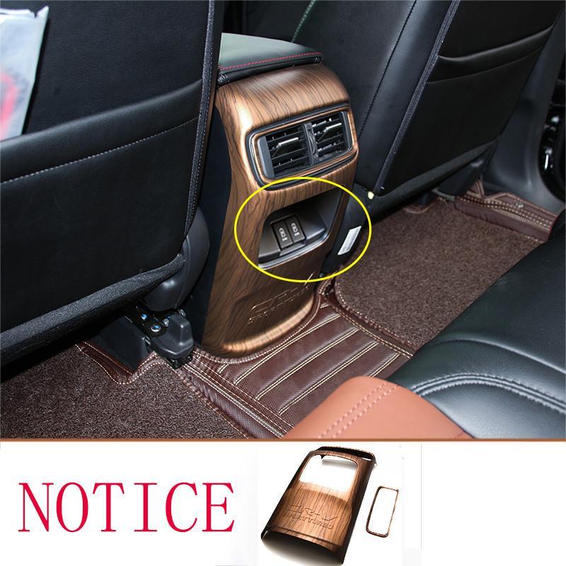 Honda CRV Holz Imitation Armaturenbrett Mittelkonsole Abdeckung Rahmen