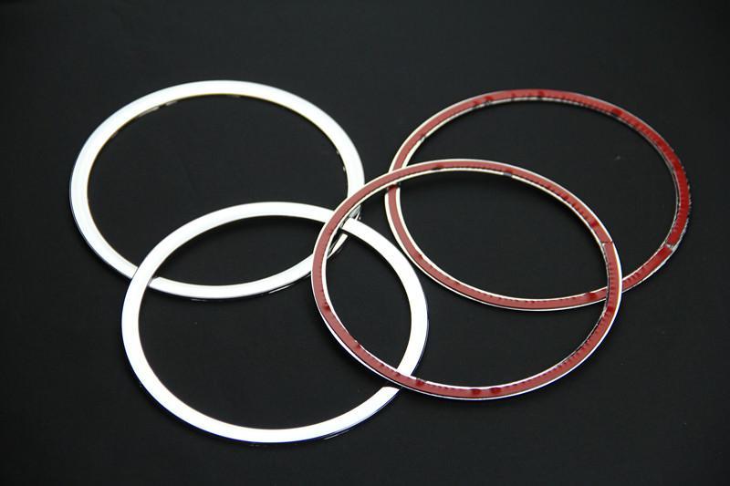 Kia Rio 3 UB Chrom Tür Lautsprecher Ringe Rahmen Abdeckung Blende