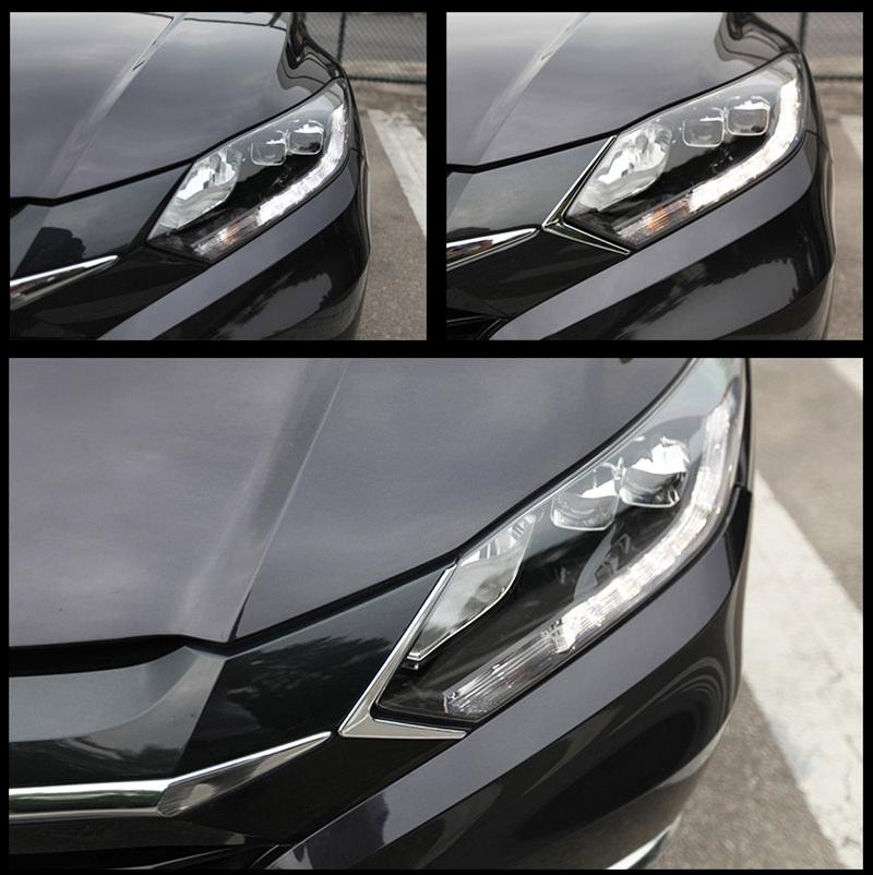 Honda HRV Chrom Licht Leuchte Scheinwerfer Vorne Abdeckung