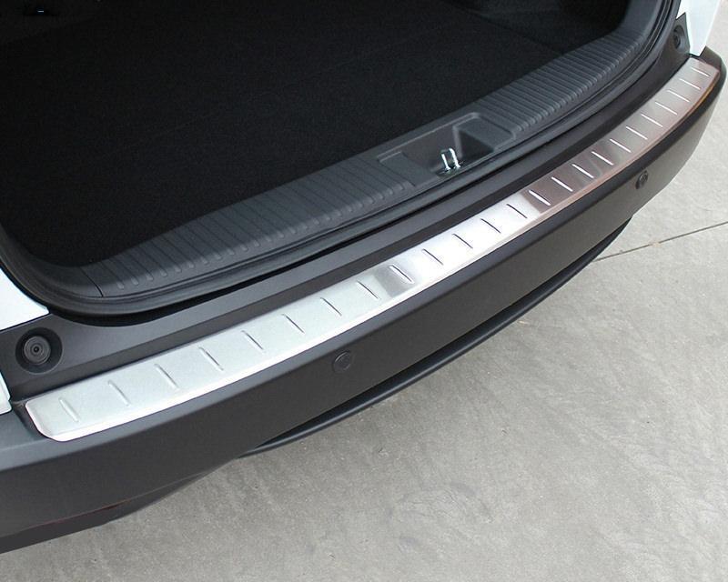 Honda HRV Chrom Edelstahl Ladekantenschutz Abkantung Stoßstange Schutz