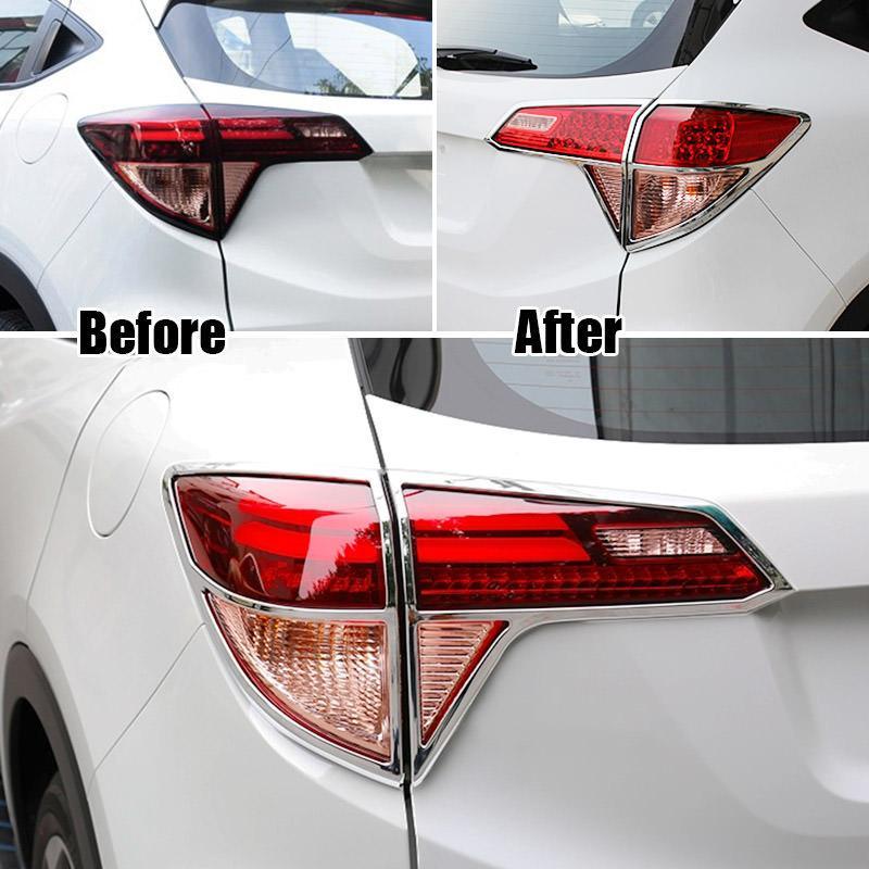 Honda HRV Chrom Abdeckung Hinteres Licht Rückleuchte Hecklicht