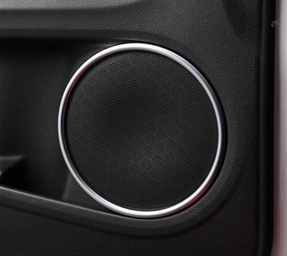 Honda HRV Chrom Tür Lautsprecher Ringe Rahmen Abdeckung Blende