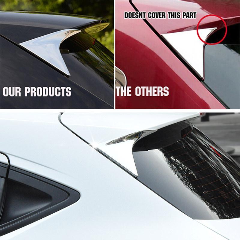 Honda HRV Chrom Dreieck Fenster Hinten Abdeckung Rahmen
