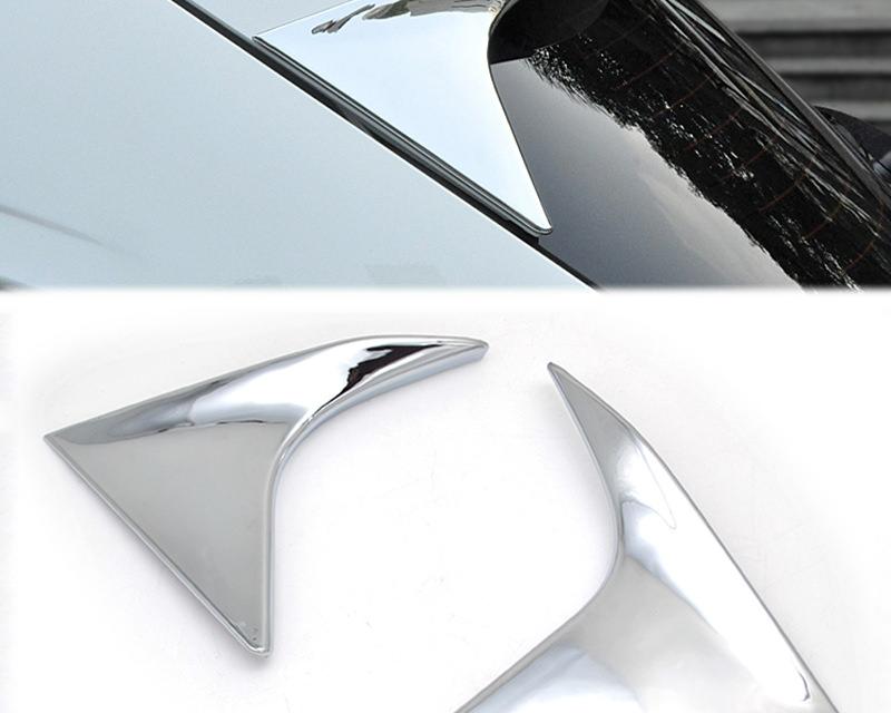 Honda HRV Chrom Dreieck Fenster Hinten Abdeckung Rahmen